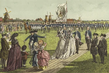 Eine Bannerzeremonie, 1786